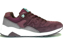 New Balance 580 Бордовые
