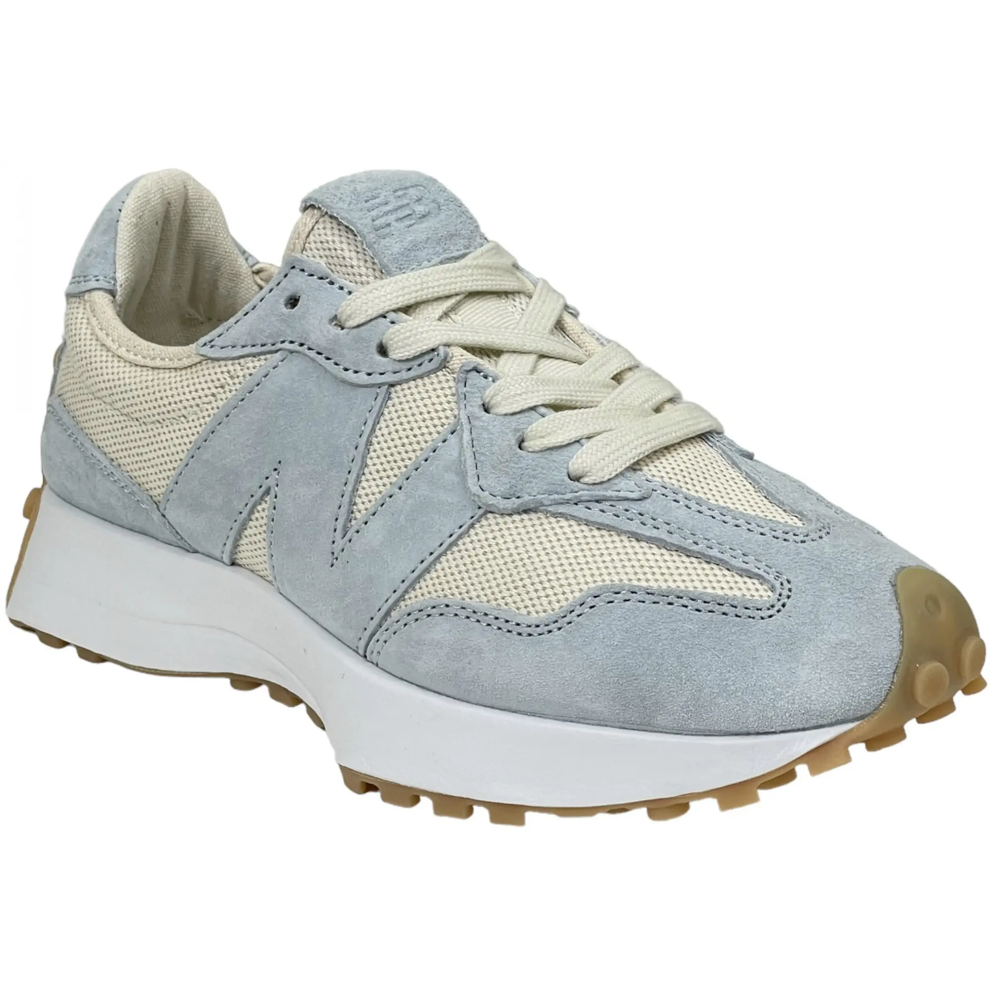 New balance light blue shoes top