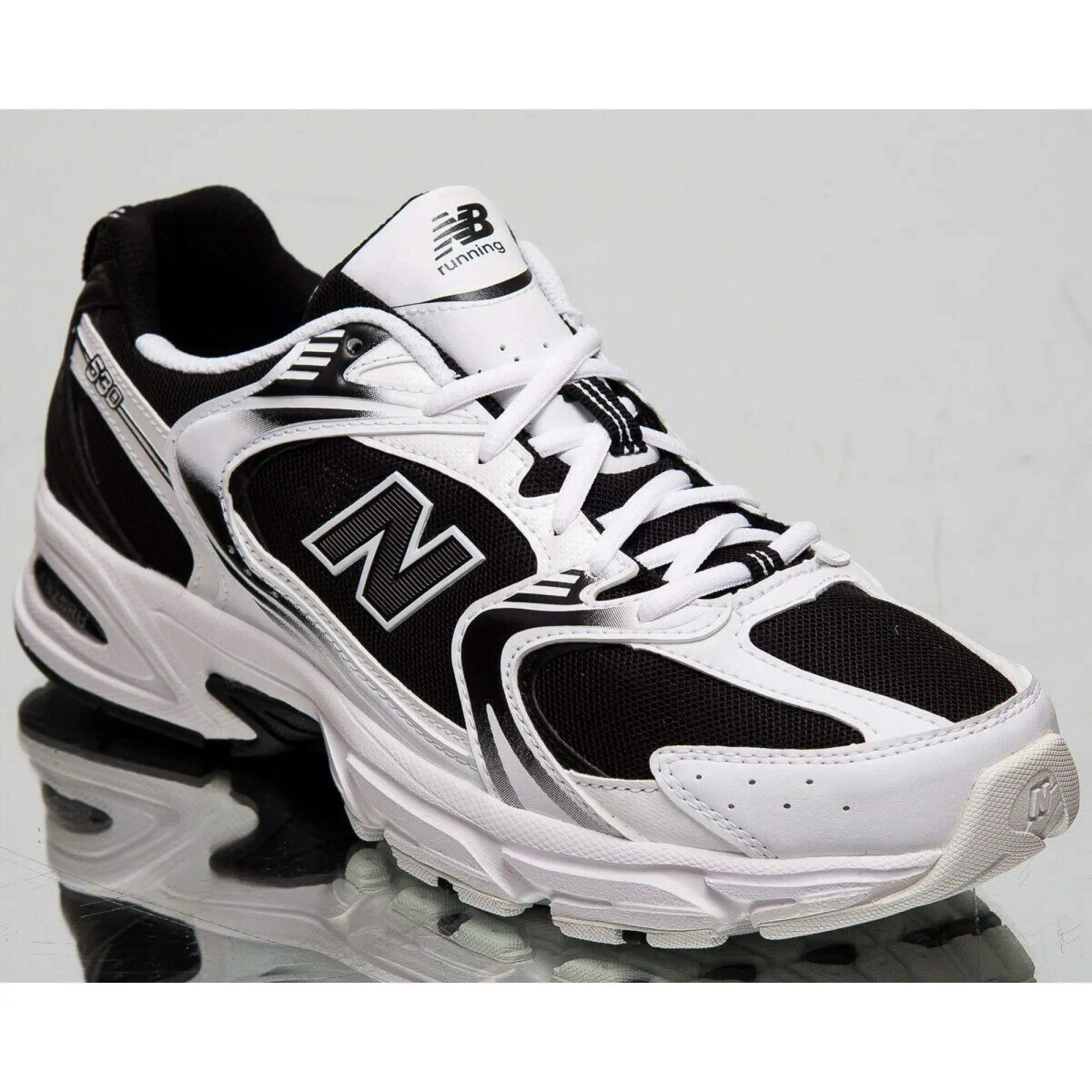 New balance black 2025 white