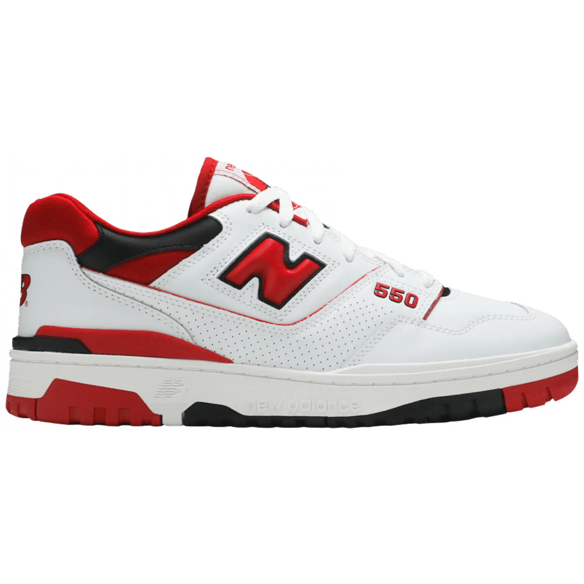 New Balance 550 White Team Red