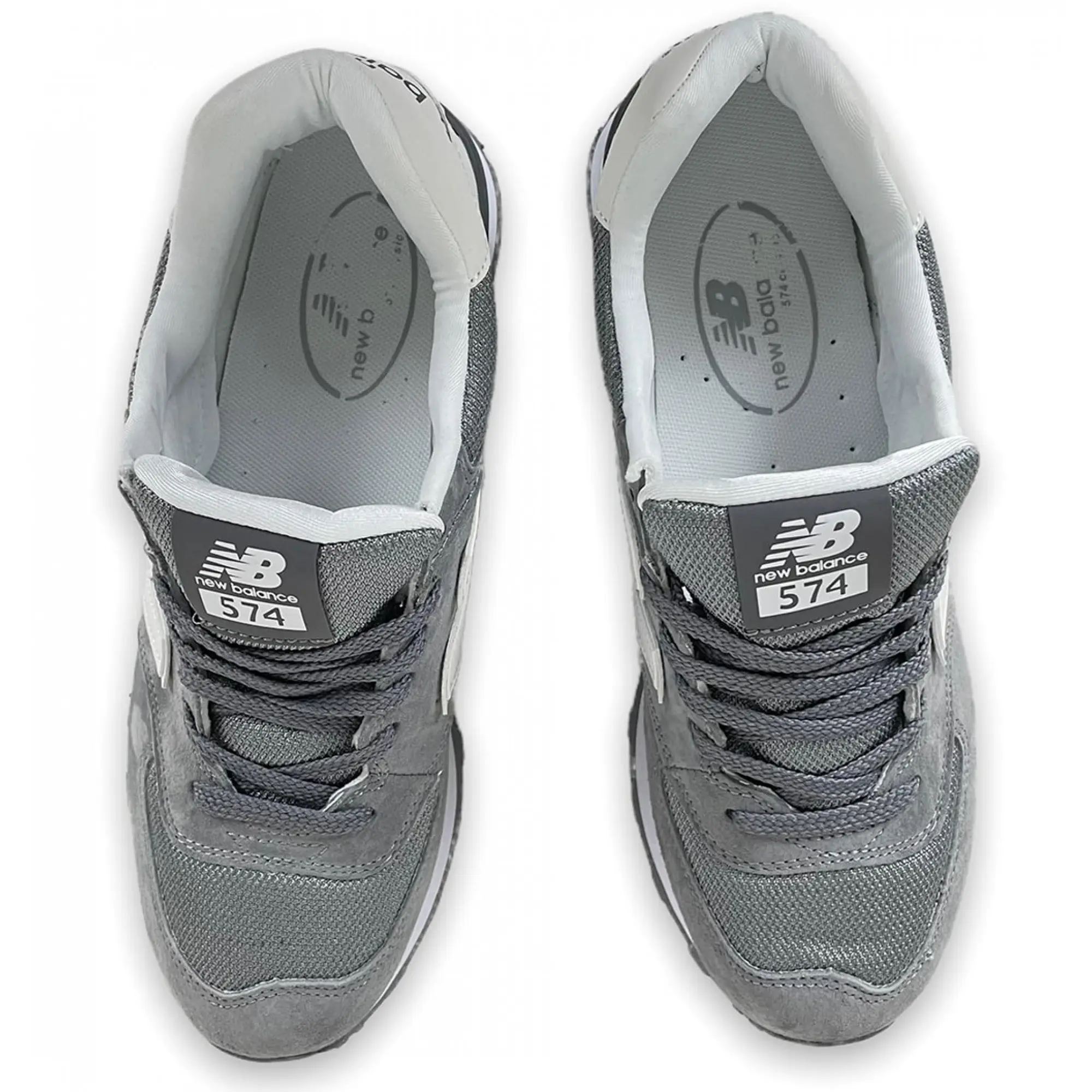 New Balance 574 Grey White