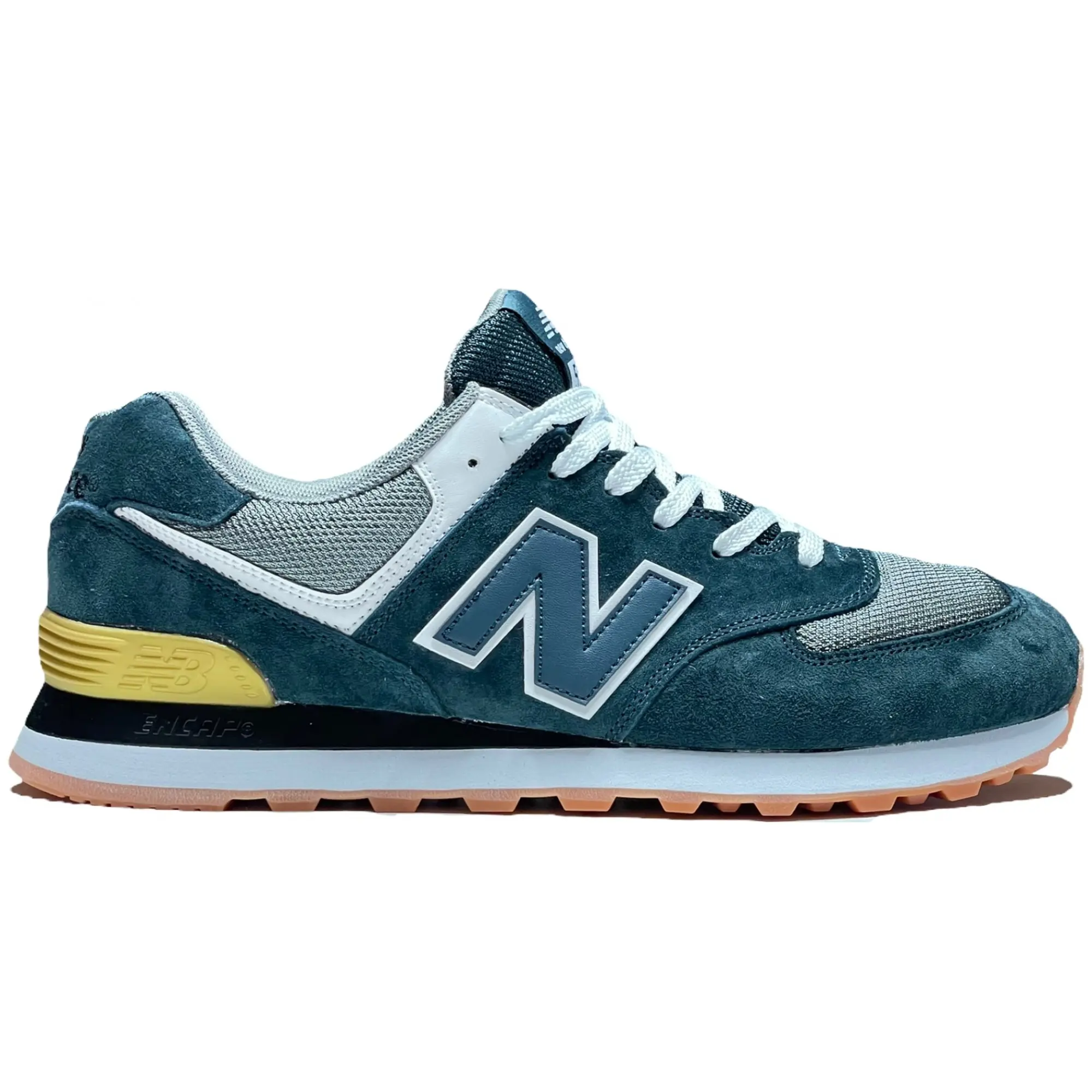 New balance 774 blu clearance