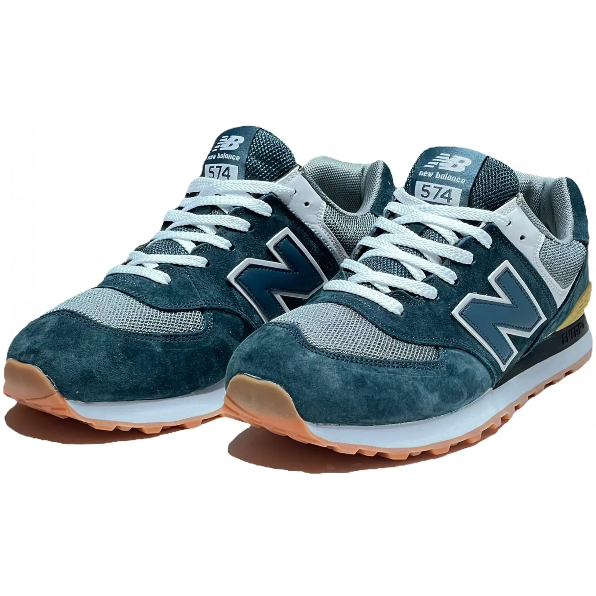 New balance 574 grigio blu store