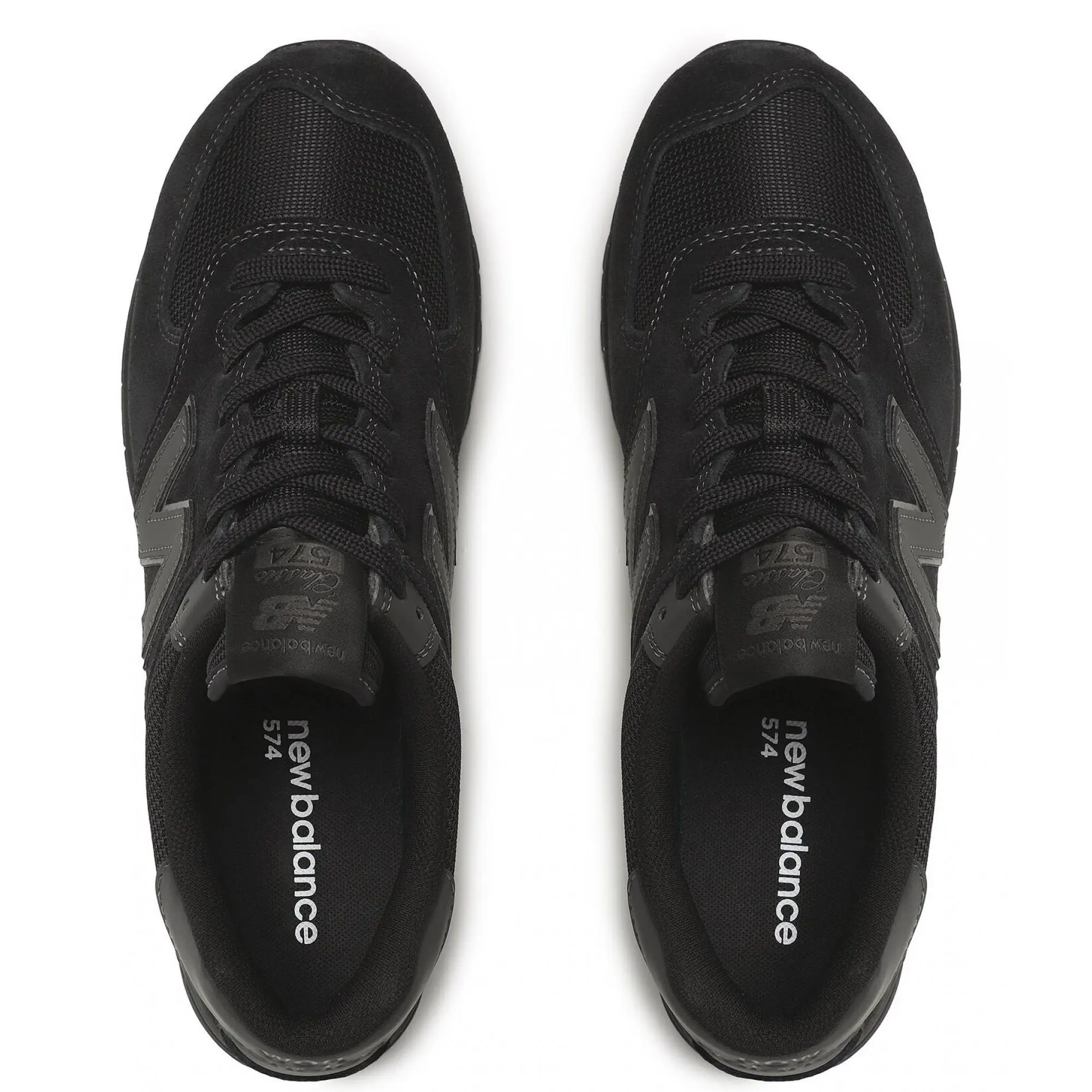 New Balance 574 All Black Eva