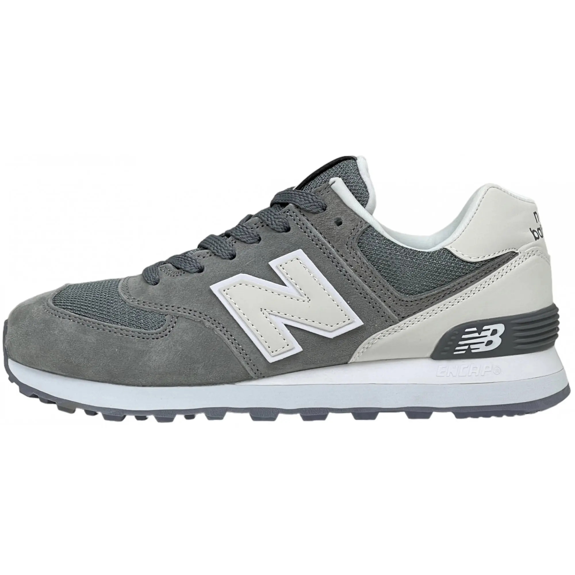 New Balance 574 Grey White