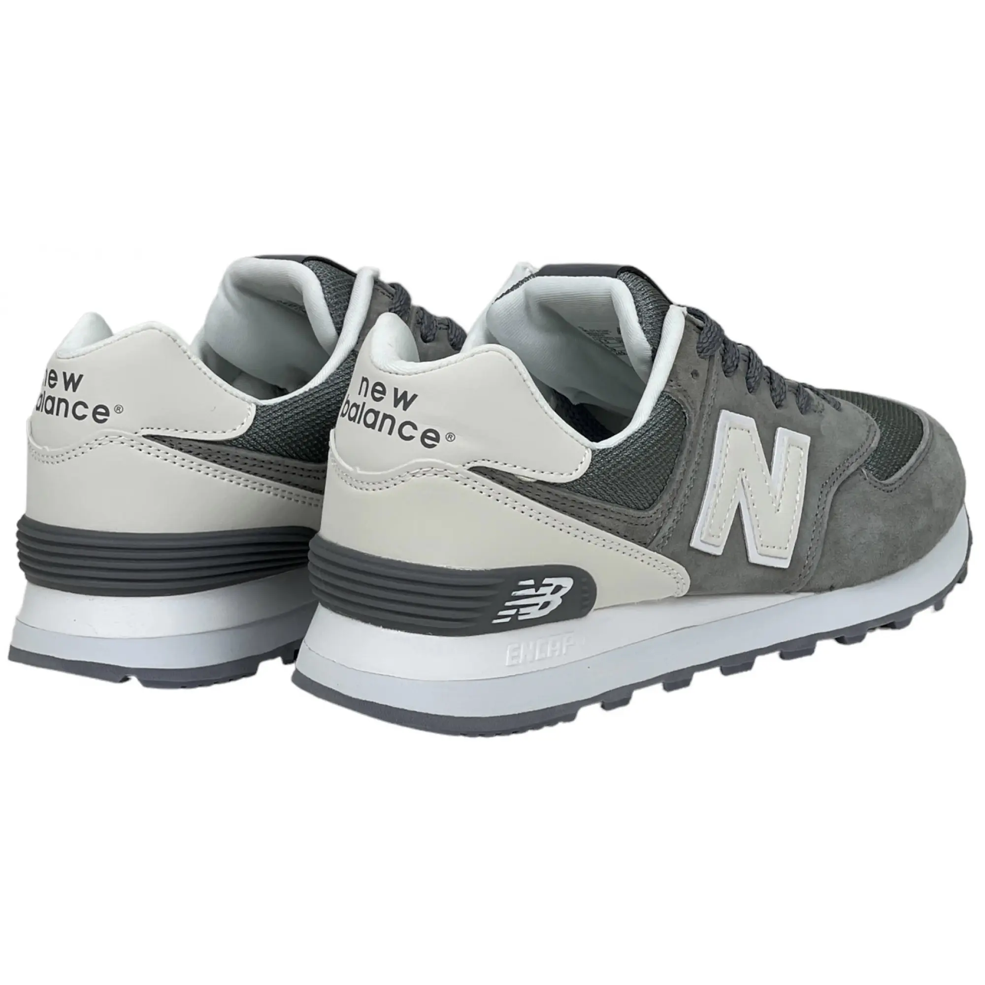 New Balance 574 Grey White