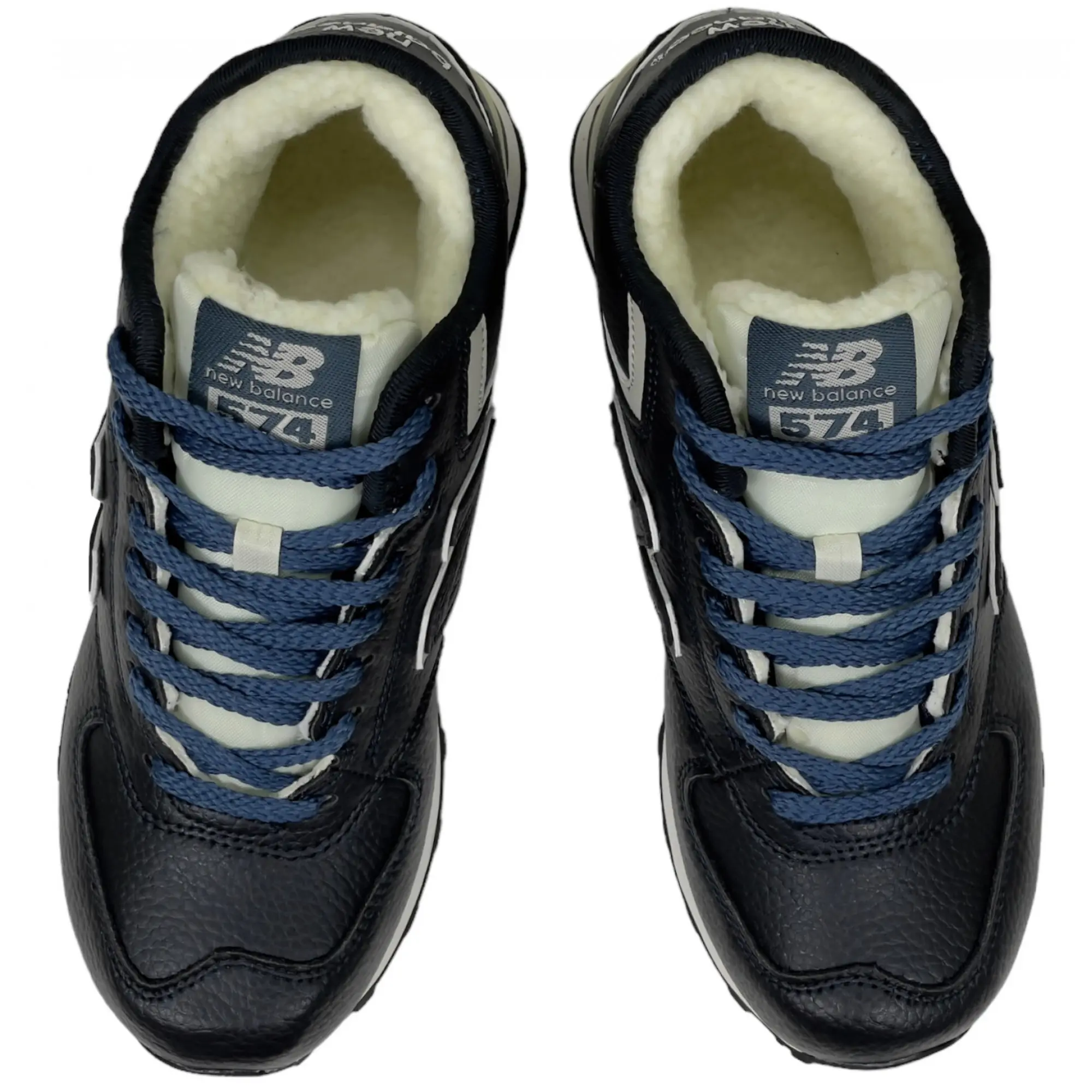 New balance clearance blue leather