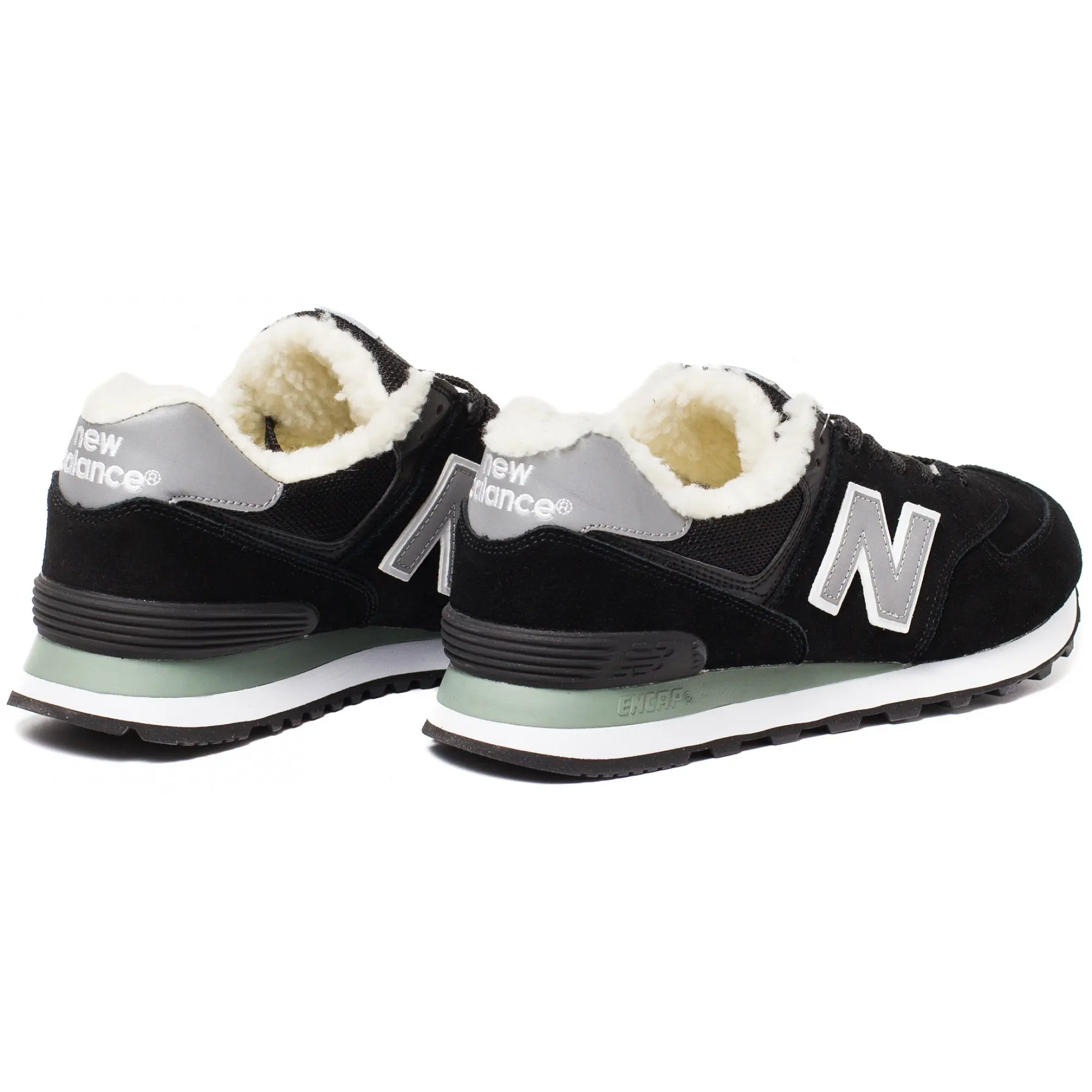 New Balance 574 Navy Grey Winter Edition