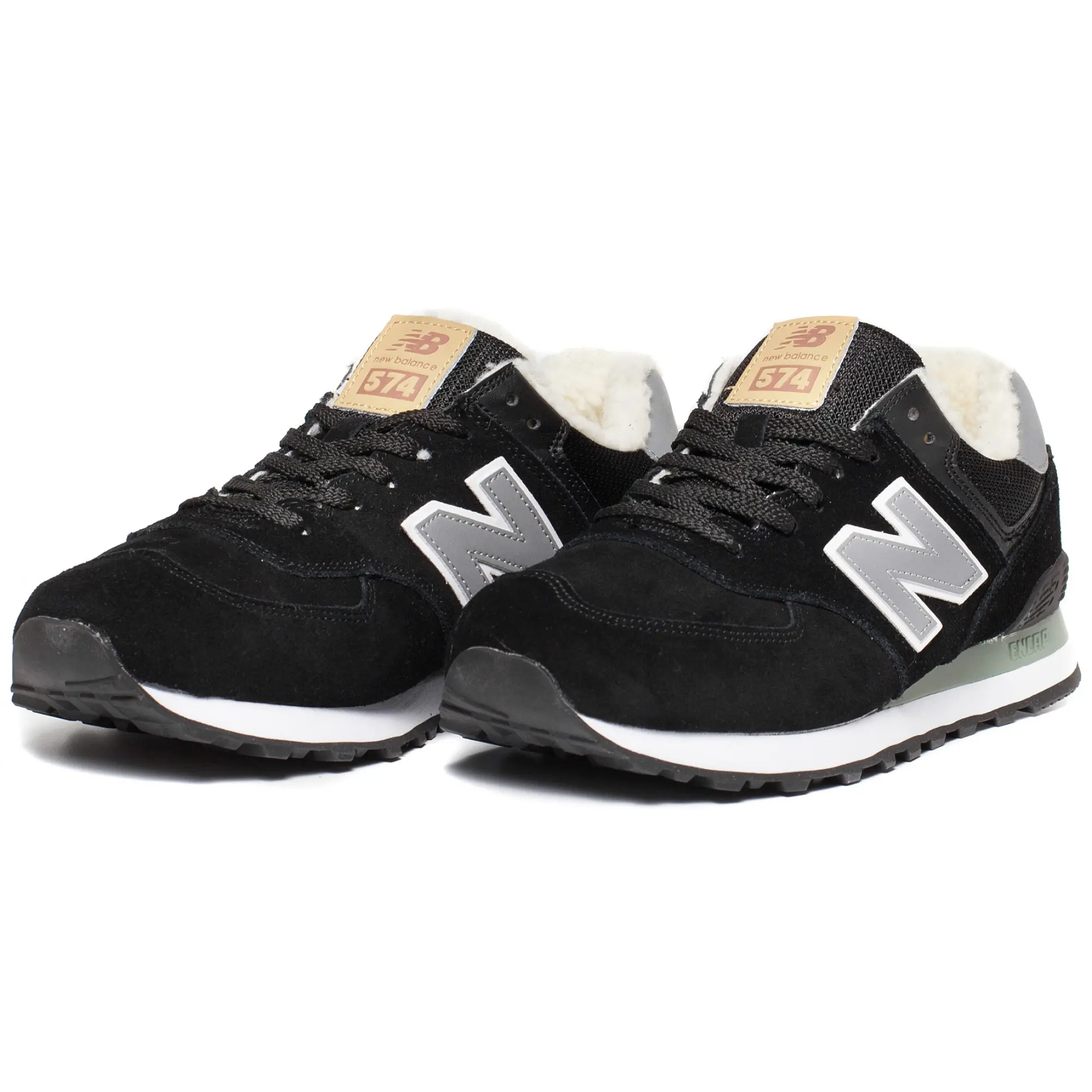 New Balance 574 Navy Grey Winter Edition