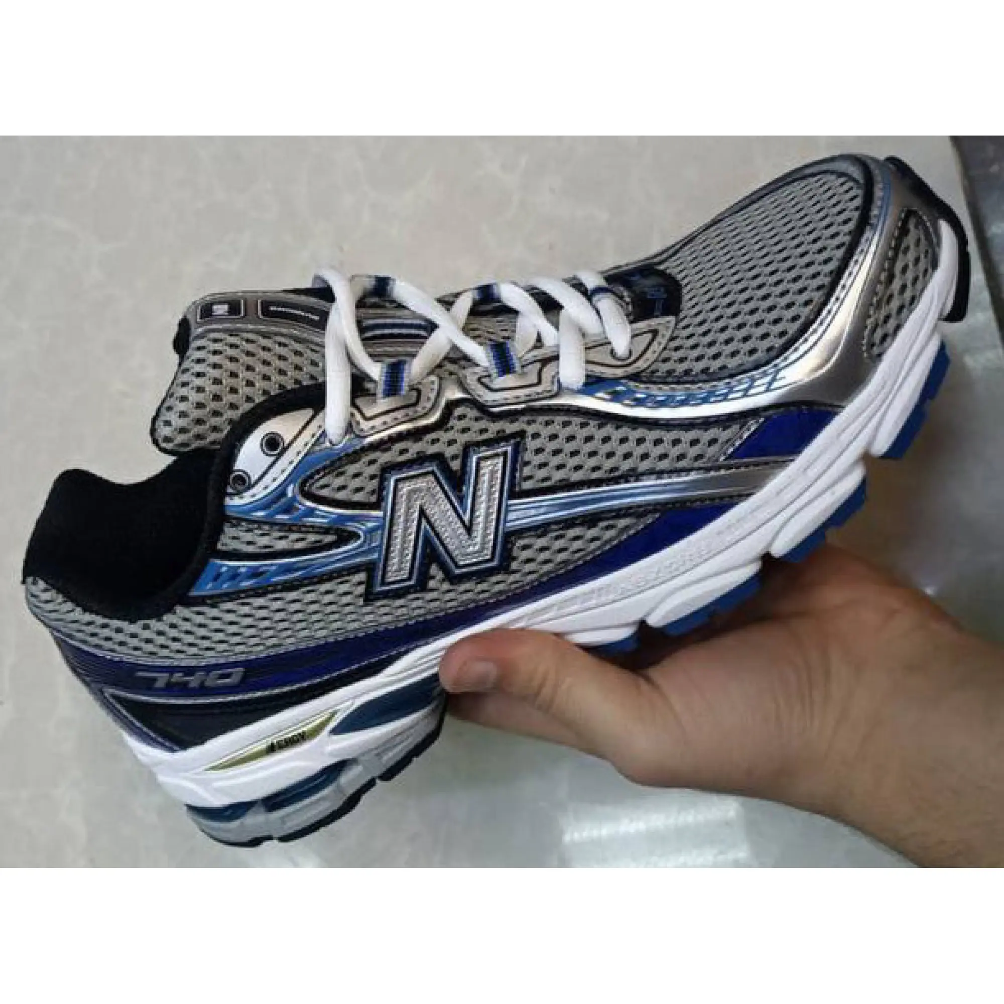 New Balance 740 Silver Blue New Balance