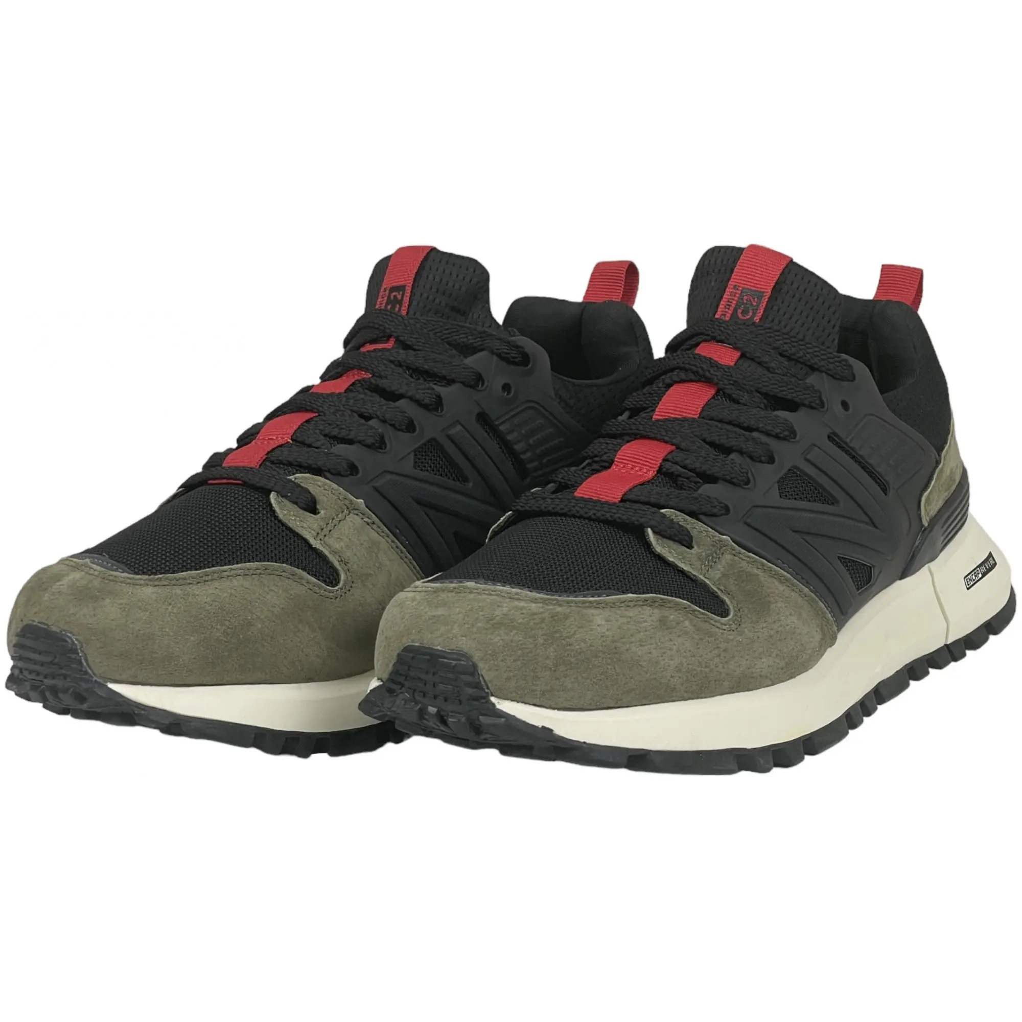 New Balance R C2 Black Dark Green