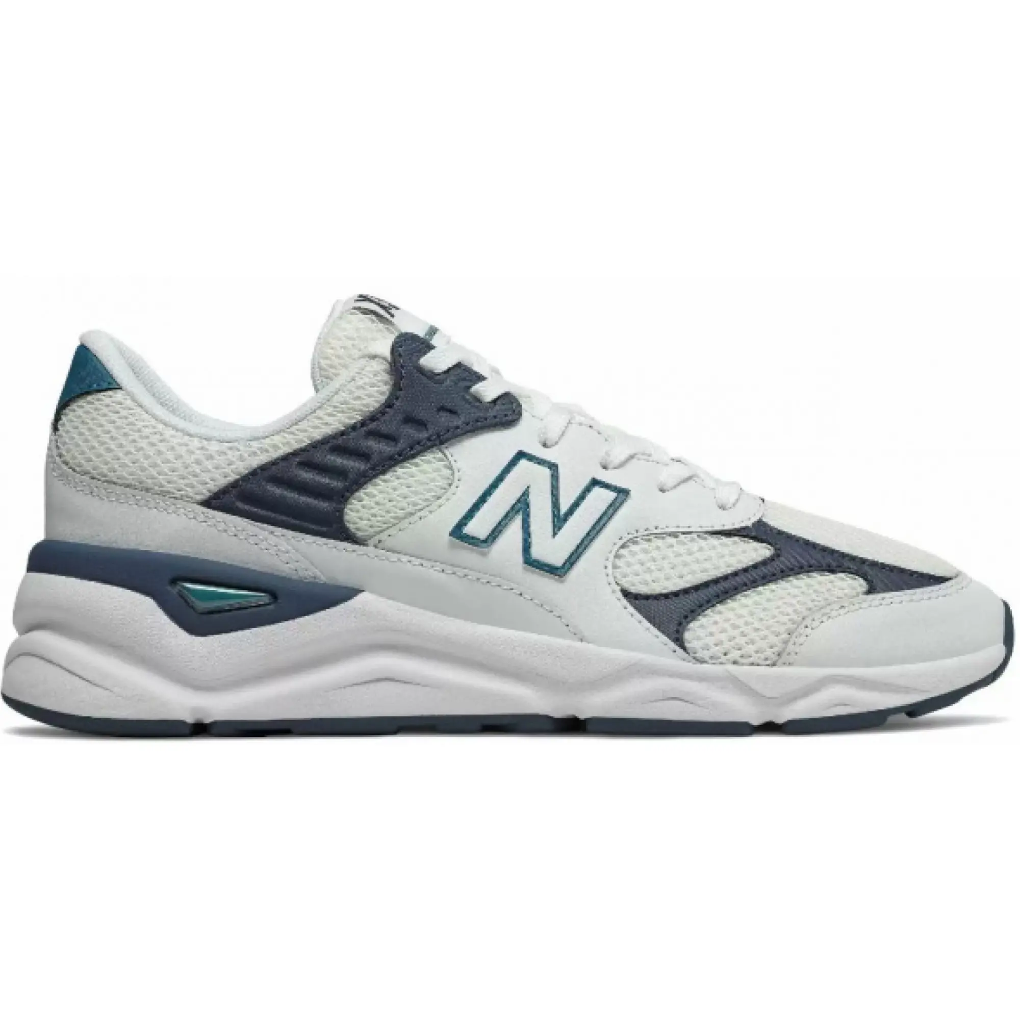 New balance x 90 white blue sale