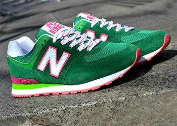 New Balance green